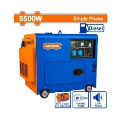 MÁY PHÁT ĐIỆN CHẠY DẦU DIESEL 5K5W WADFOW WDG2A55
