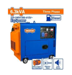 MÁY PHÁT ĐIỆN CHẠY DẦU DIESEL 6300W WADFOW WDG2A50DT