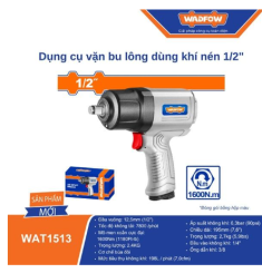SÚNG VẶN BU LÔNG DÙNG HƠI 1/2 INCH WADFOW WAT1513