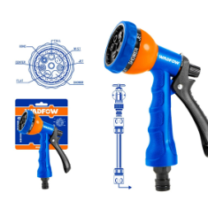 VÒI XỊT TƯỚI CÂY 7 CHẾ ĐỘ WADFOW WSN1E07