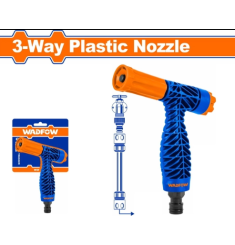 VÒI XỊT NHỰA 3 CHẾ ĐỘ 2 ĐẦU WADFOW - WNE7E34