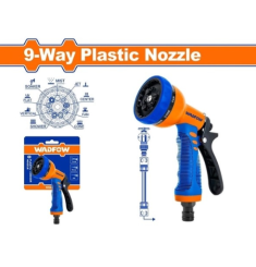 VÒI XỊT NHỰA 9 CHẾ ĐỘ WADFOW - WNE9E34