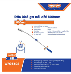 ĐẦU KHÒ GAS NỐI DÀI 800MM WADFOW WFG5602