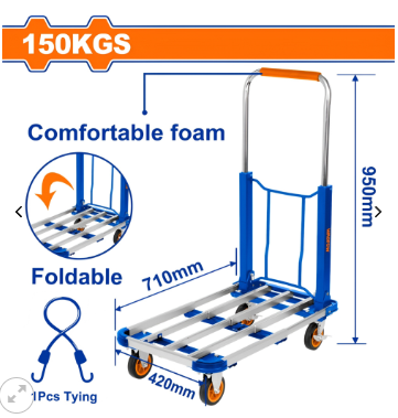 XE ĐẨY TAY CÓ THỂ GẬP LẠI 150KG WADFOW WWB9A15