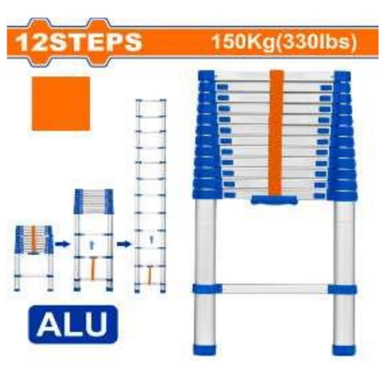 THANG NHÔM RÚT ĐƠN 3.8M WADFOW WLD5H12