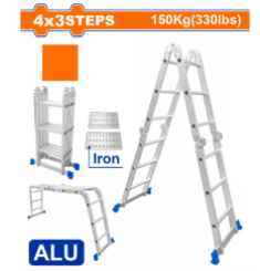 THANG NHÔM GẤP 4 KHÚC WADFOW WLD7H43