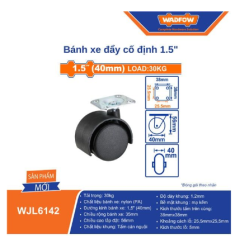 BÁNH XE ĐẨY CỐ ĐỊNH 1.5