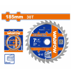 LƯỠI CƯA GỖ TCT 185MM-30T WADFOW WTC1K02