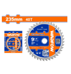 LƯỠI CƯA GỖ 235MM 40T WADFOW WTC1K07