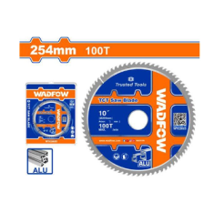 LƯỠI CƯA NHÔM TCT 254MMX100T WADFOW WTC2K03