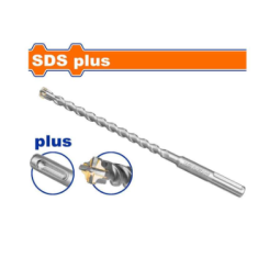 10X160MM MŨI KHOAN BÊ TÔNG ĐUÔI GÀI SDS (MŨI CACBON RÃNH ĐÔI) WADFOW WHD3203