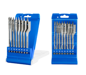 BỘ 8 MŨI KHOAN GỖ ĐUÔI DẸP WADFOW WWF6B08