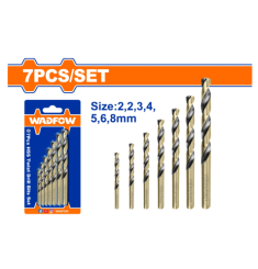 BỘ 7 MŨI KHOAN XOẮN ỐC HSS WADFOW WTD3K01