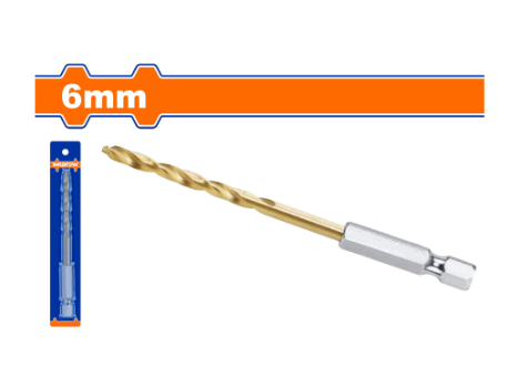 MŨI KHOAN XOẮN HSS 6MM WADFOW WTD6K06