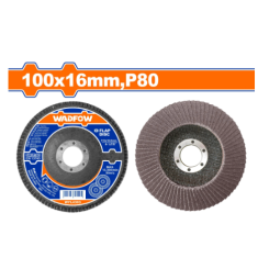 NHÁM XẾP NÂU 100X16MM, P80 WADFOW WYL4303