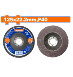 NHÁM XẾP NÂU 125X22.2MM, P40 WADFOW WYL2301