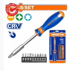 BỘ 12 MÓN TUA VÍT VÀ MŨI VÍT WSS1612 WADFOW