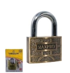 KHÓA ĐỒNG CỔ Ô VUÔNG CHÌA NHỌN (A5) MAXPRO MA029073