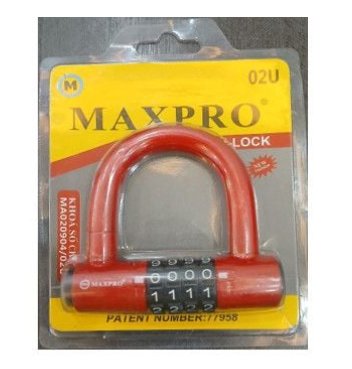 KHÓA SỐ CHỮ U /02U MAXPRO MA020904