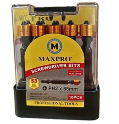 MŨI VÍT ĐEN CAO CẤP -PH2X65MM S3 - 708 KHOEN  MAXPRO MA020708