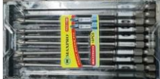 VỈ 10 MŨI VÍT ĐẦU KE ĐUÔI LỤC SIÊU CỨNG PH2-110 MAXPRO MA029431