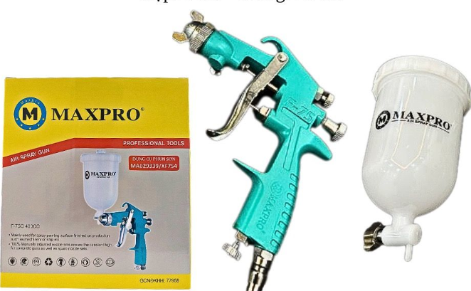 SÚNG PHUN SƠN: F75G-400CC LON NHỰA XỊN MAXPRO MA029339