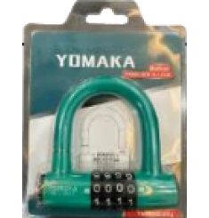 KHOÁ SỐ CHỮ U / 01U (TỰ CÀI ĐẶT SỐ - AN TOÀN -TIỆN LỢI) YOMAKA YA010065