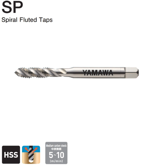 MŨI TARO XOẮN TRẮNG SPP2.0E SP P1 M 2 X 0.4 YAMAWA