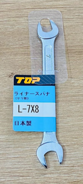 CỜ LÊ 2 ĐẦU MIỆNG L-7×8 TOP KOGYO