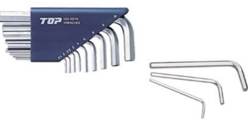 LỤC GIÁC CHỮ L LOẠI NGẮN TOP KOGYO HES-100