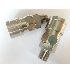 ĐẦU NỐI NHANH INOX 1/4″ REN NGOÀI NKC NL-22SM  