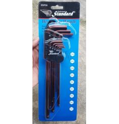 BỘ LỤC GIÁC STANDARD 9 MÓN XI NÂU