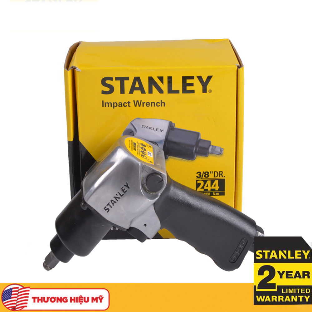 MÁY SIẾT BULONG DÙNG KHÍ NÉN 3/8 INCH (244 NM) STANLEY STMT70116-8
