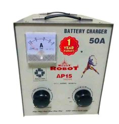 MÁY SẠC ẮC QUY ROBOT TĂNG GIẢM 50A DÂY ĐỒNG 