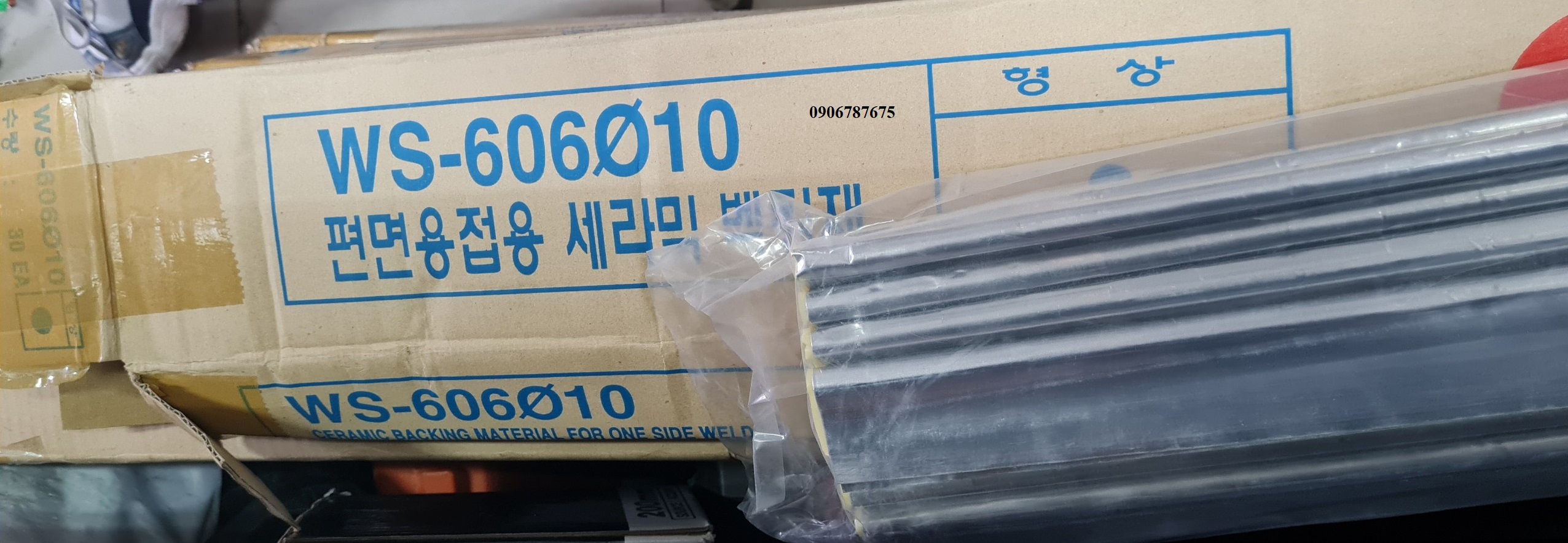 SỨ LÓT ĐƯỜNG HÀNG TRÒN WS-606 Ø10 hộp 30 MÉT