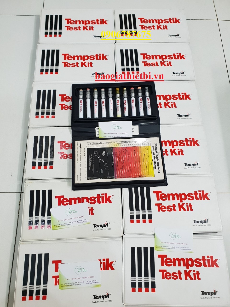 HỘP BÚT ĐO NHIỆT ĐỘ MỐI HÀN TEMPSTIK TEST KIT