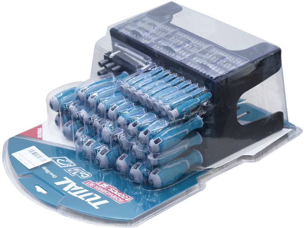 BỘ 100 TUA VÍT TOTAL THT2506100