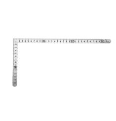 THƯỚC KE VUÔNG 30X15CM SHINWA 12325