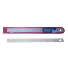 THƯỚC LÁ INOX NHŨ BẠC 300X25X1.0MM TTP USA 230-45812