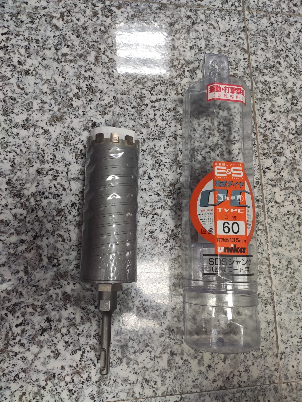 MŨI KHOAN RÚT LÕI TƯỜNG GẠCH UNIKA ES-R60SDS