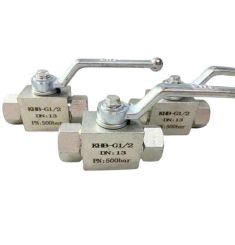VAN BI THỦY LỰC 2 NGÃ REN TRONG 1-1/4 INCH KHB-2114