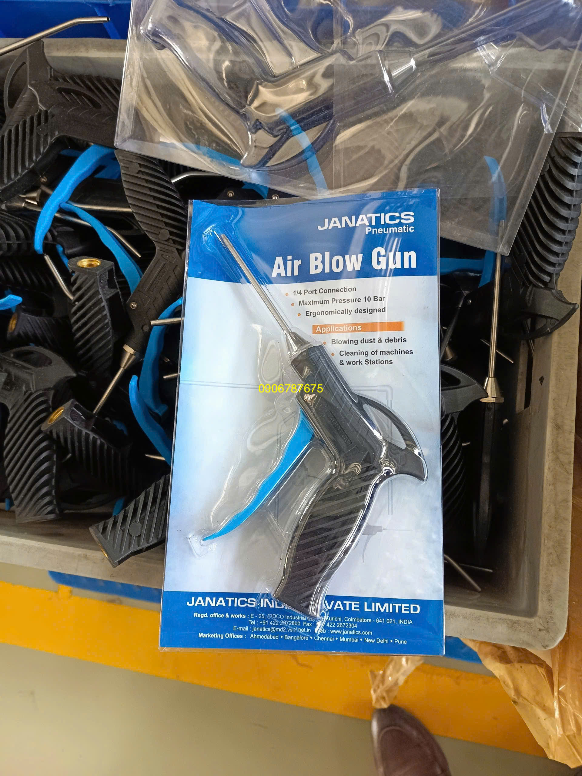 DỤNG CỤ XỊT KHÍ JANATICS WB101 ẤN ĐỘ