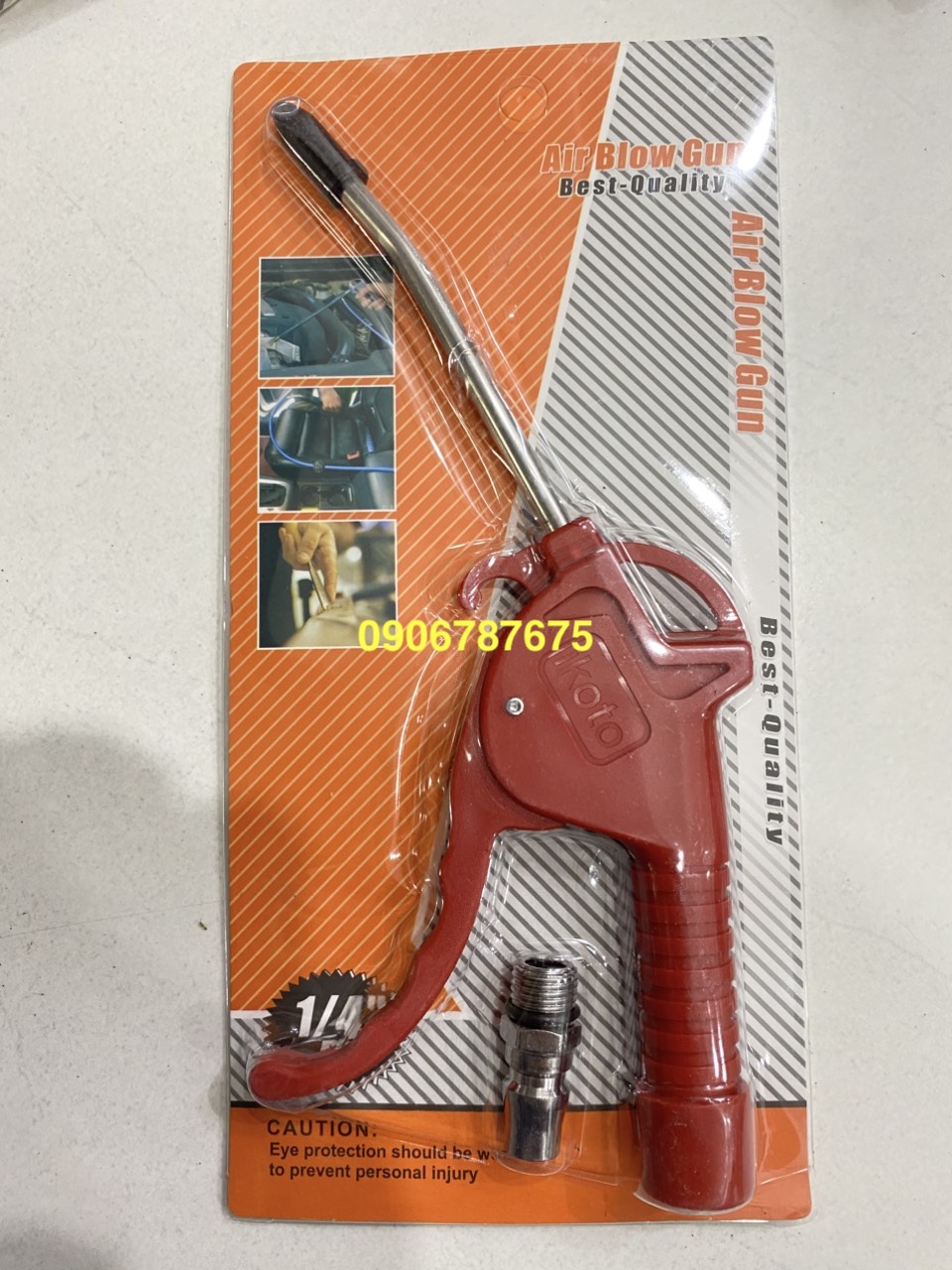 XỊT GIÓ IKOTO NHỰA ĐỎ 100MM